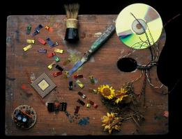 Digital Bouquet by Susan Richards